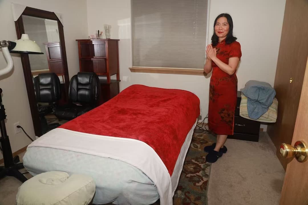White double front entry doors installed at residential home